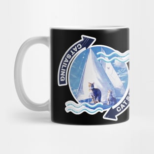 Cat Sailing Mug